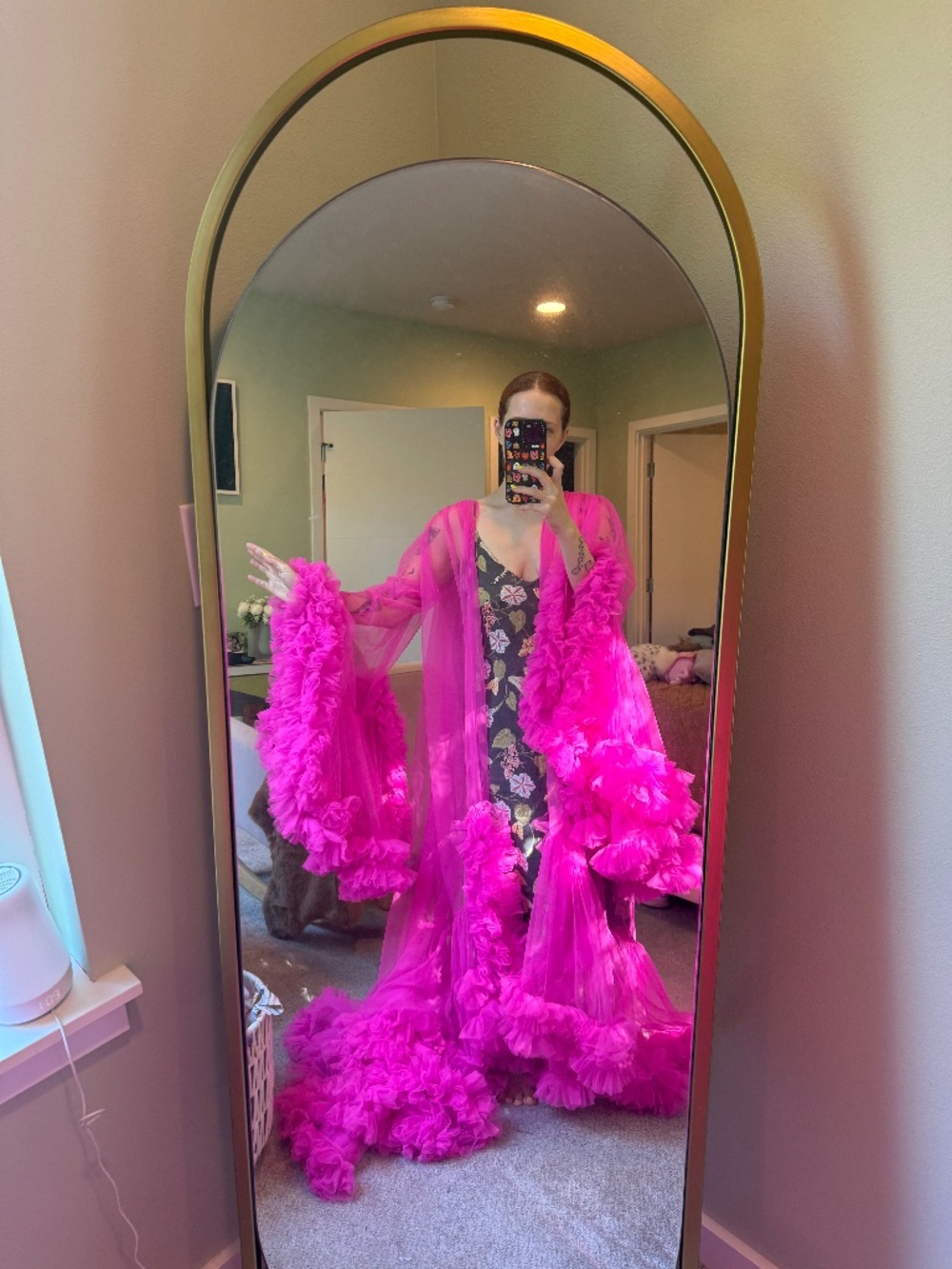 Catherine D’Lish Cassandra Vegan Boudoir Dressing Gown